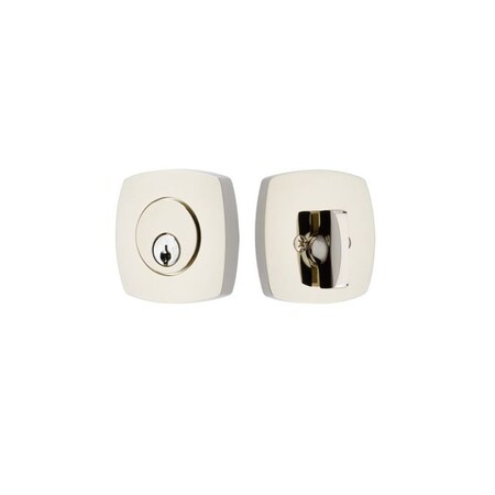 Emtek Bright Nickel Deadbolt 8426US14 8426US14